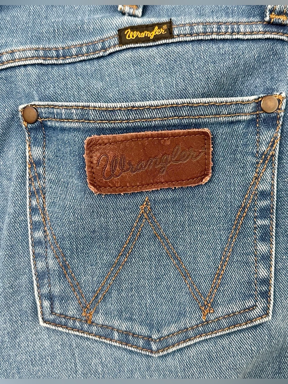 Wrangler Retro Trouser Boot Jeans Western Flare - Picture 4 of 6